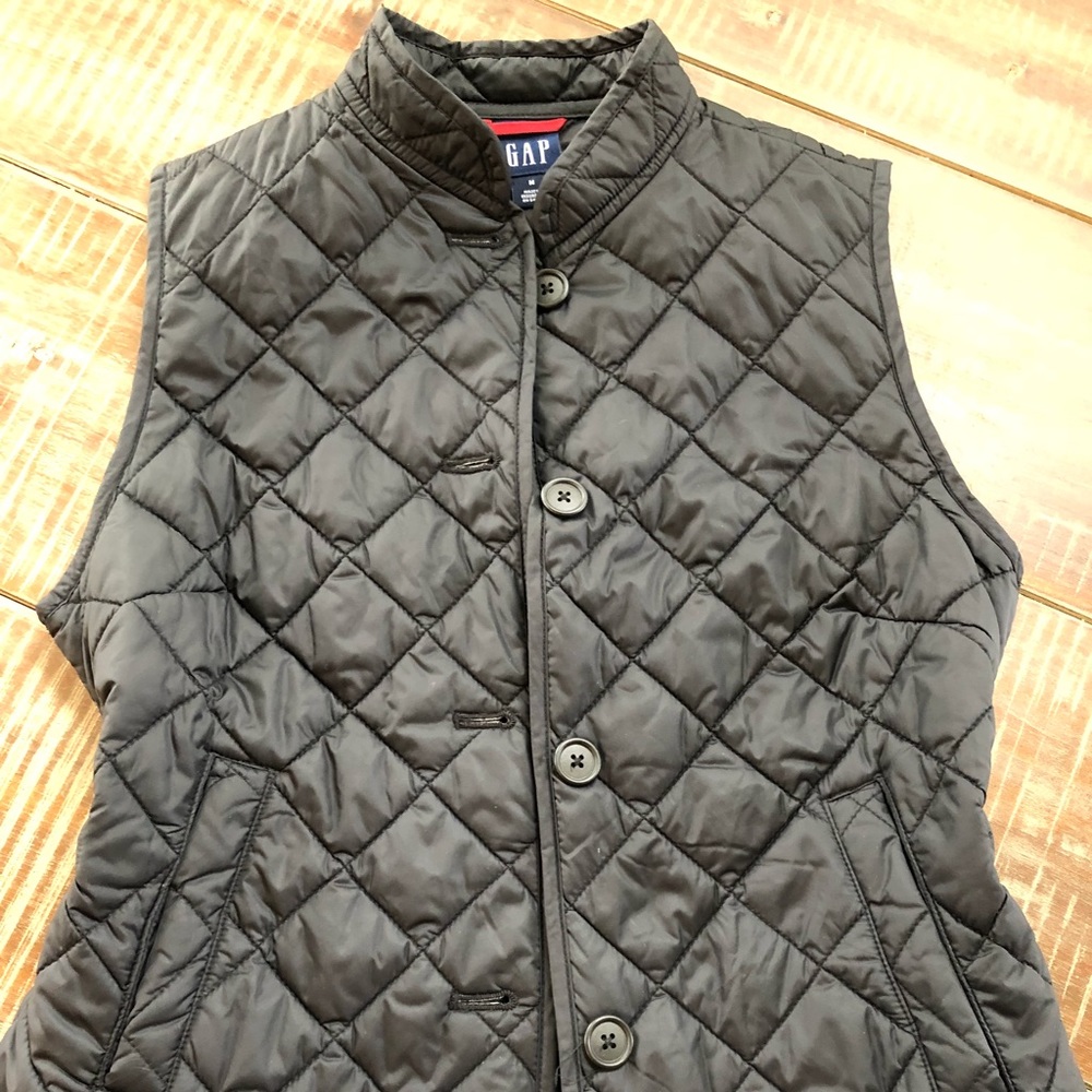 GAP quilted vest EUC